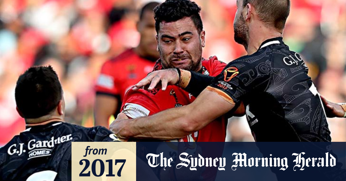 Video Tonga defeat New Zealand for the first time